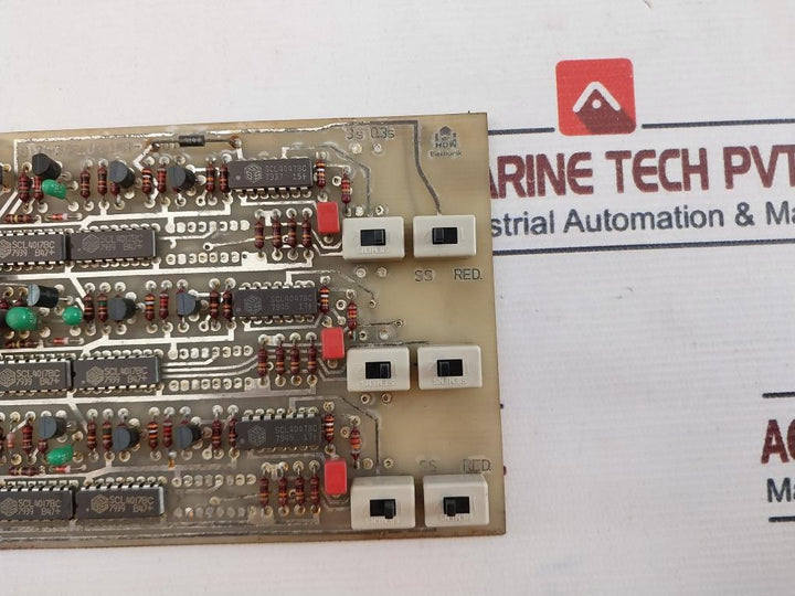 HWD ELEKTRONIK A767.02.02.001-01B Time Delay Circuit Board