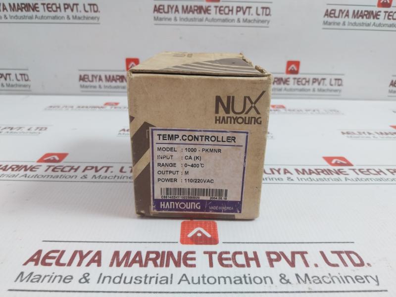 Hy-1000-pkmnr07 Temperature Controller 0-400˚C Hanyoung Nux