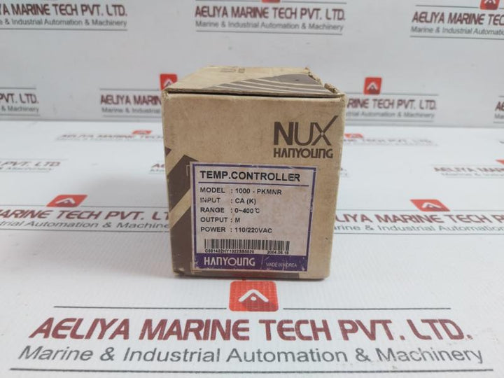 Hy-1000-pkmnr07 Temperature Controller 0-400˚C Hanyoung Nux