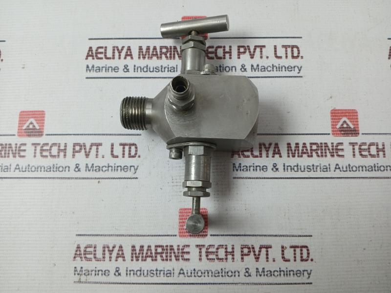 Hy-lok Gv2Tv-fm8N Gauge Valve 6000 Psi Ptfe