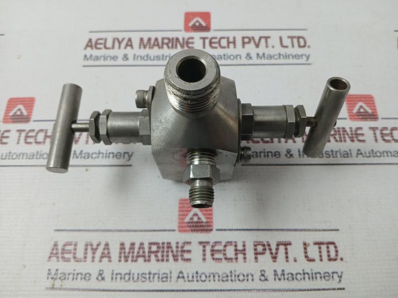 Hy-lok Gv2Tv-fm8N Gauge Valve 6000 Psi Ptfe