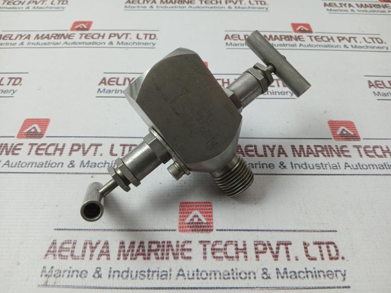 Hy-lok Gv2Tv-fm8N Gauge Valve 6000 Psi Ptfe