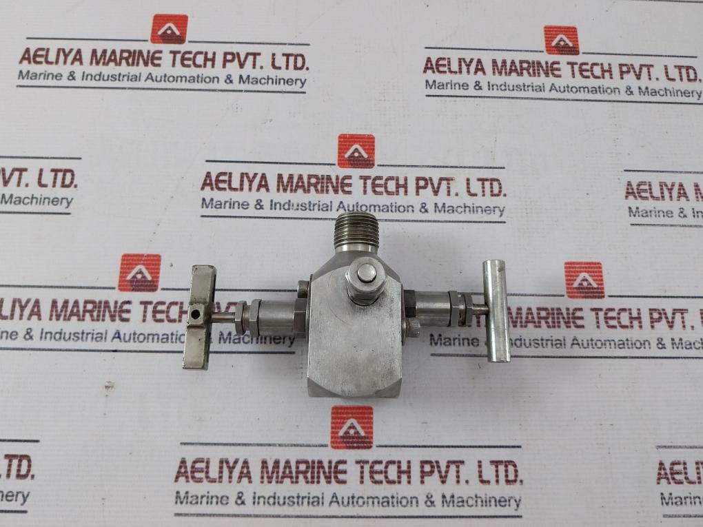 Hy-lok Gv2Tv-fm8N Gauge Valve Ptfe Packing 1/2" Npt