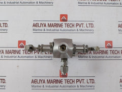 Hy-lok Gv2Tv-fm8N Gauge Valve Ptfe Packing 1/2" Npt
