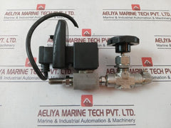 Hy-lok Nv3F-4N-r Needle Valve With Tm35 Timer Controlled Drain 6000 Psi 24-240V