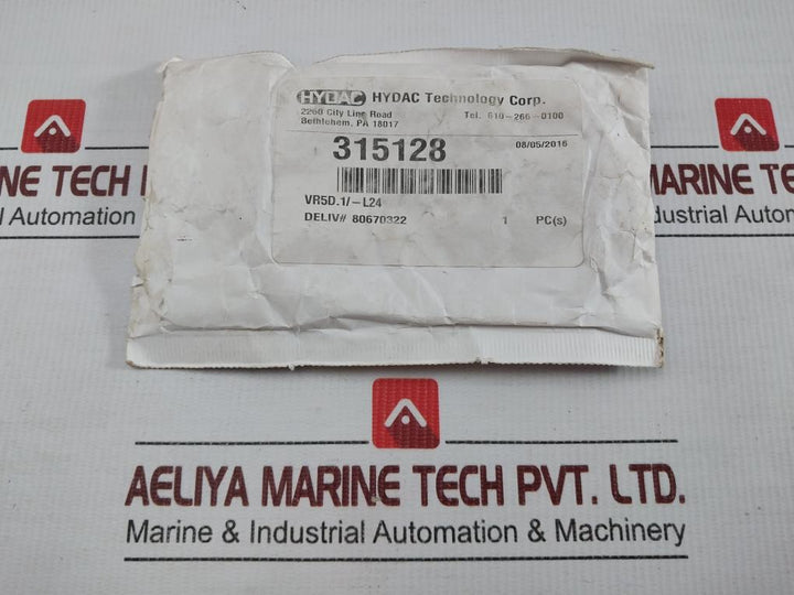 Hydac 24V Ac/Dc Clogging Indicator Vr 5 D.1/L24