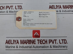 Hydac 24V Ac/Dc Clogging Indicator Vr 5 D.1/L24