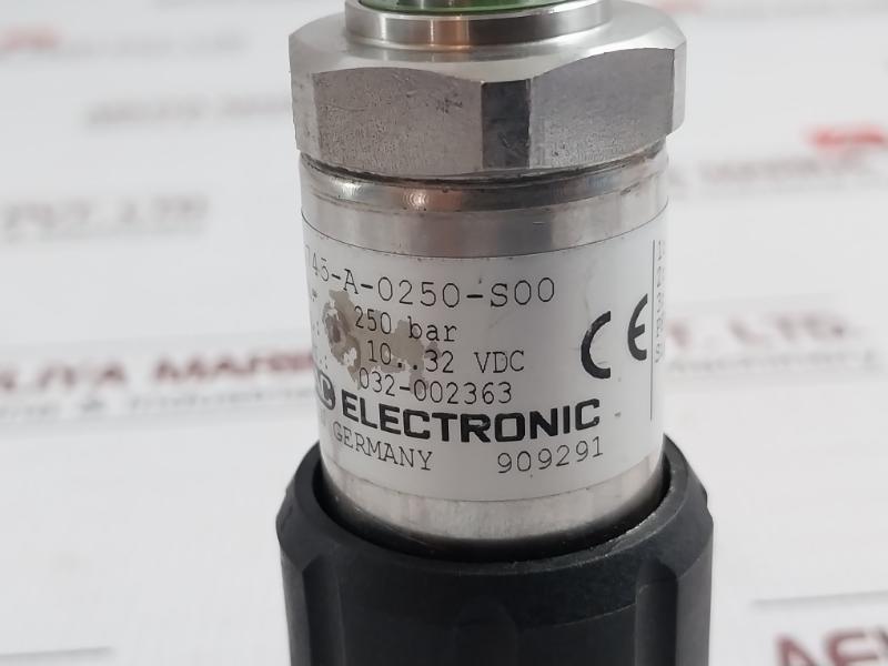 Hydac 4..20Ma 250 Bar Indicator 10..32 Vdc Hda 4745-a-0250-s00