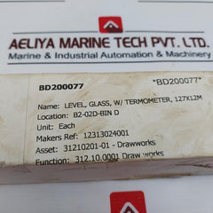 Hydac 700042 Hydraulic Fluid Level Indicator