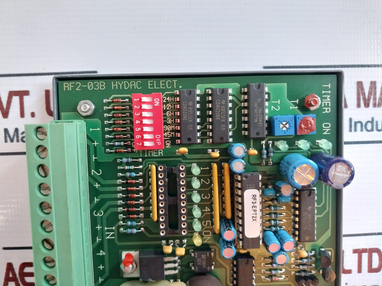 Hydac Electronic 904799 Printed Circuit Board RF2-03B