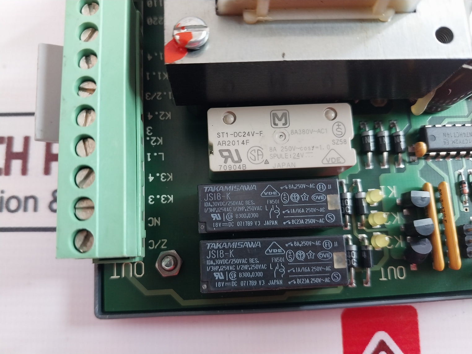 Hydac Electronic 904799 Printed Circuit Board RF2-03B