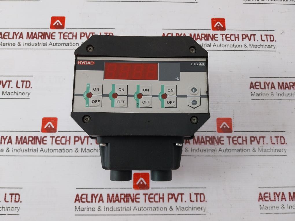 Hydac Ets 1701-100-000 Temperature Controller 22-32v Dc 4-20ma 0-10v Output