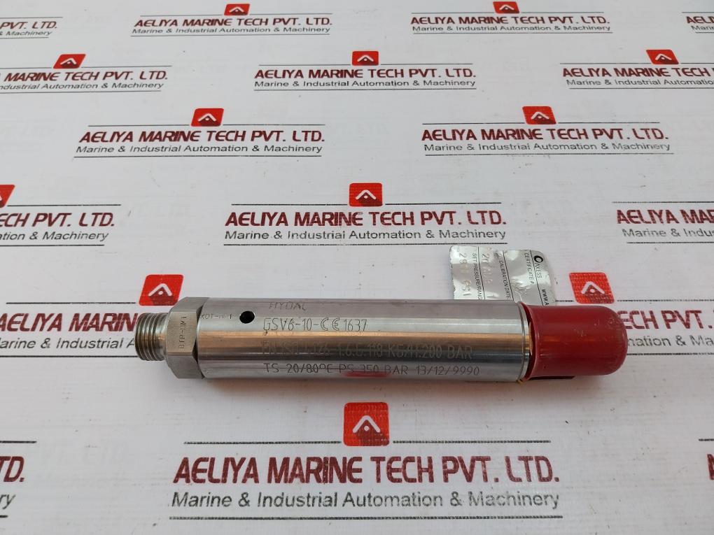 Hydac GSV6-10-CE1637 Gas Safety Valve XOT-HM1/X0T-HM1 A2-040