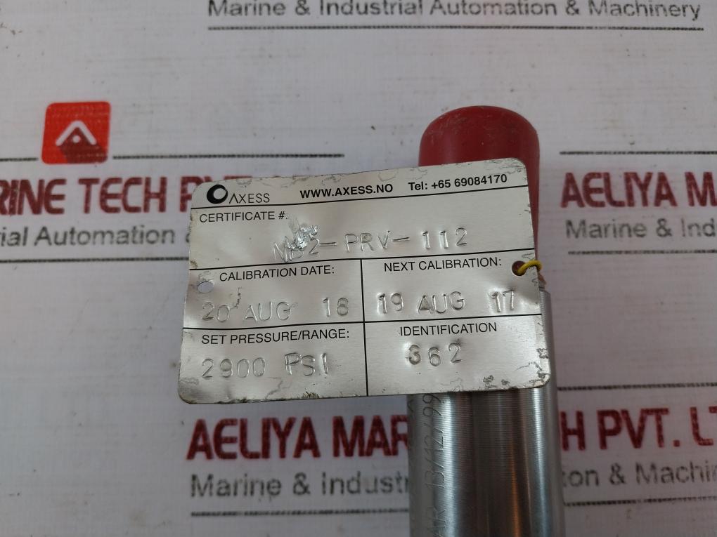 Hydac GSV6-10-CE1637 Gas Safety Valve XOT-HM1/X0T-HM1 A2-040