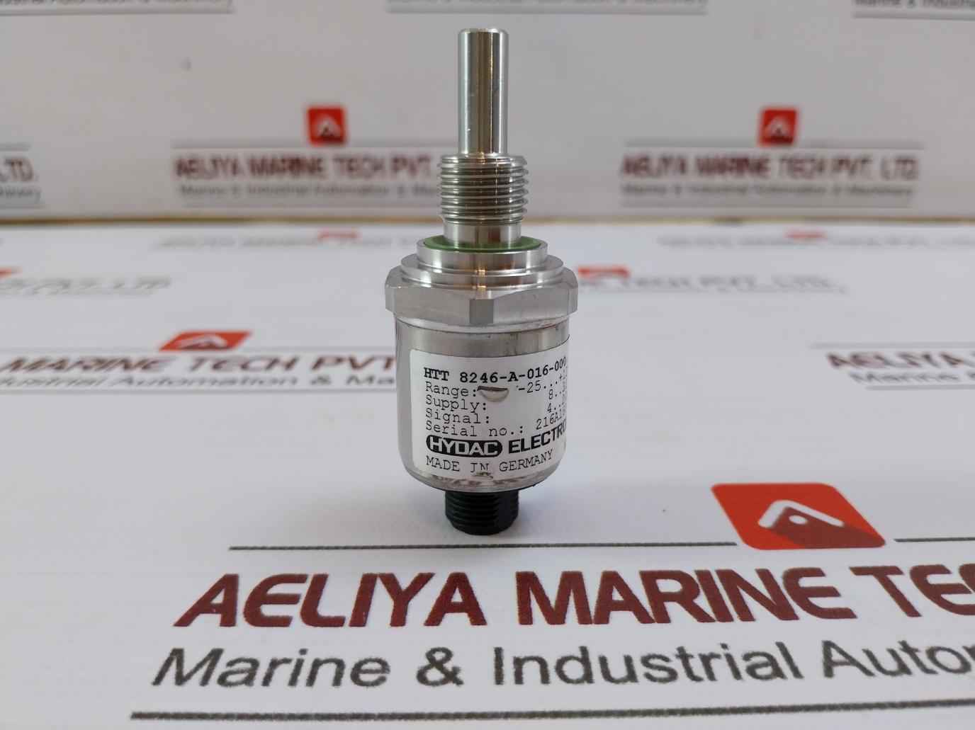 Hydac Htt 8246-a-016-000 Temperature Transmitter 8–30Vdc 4–20 Ma