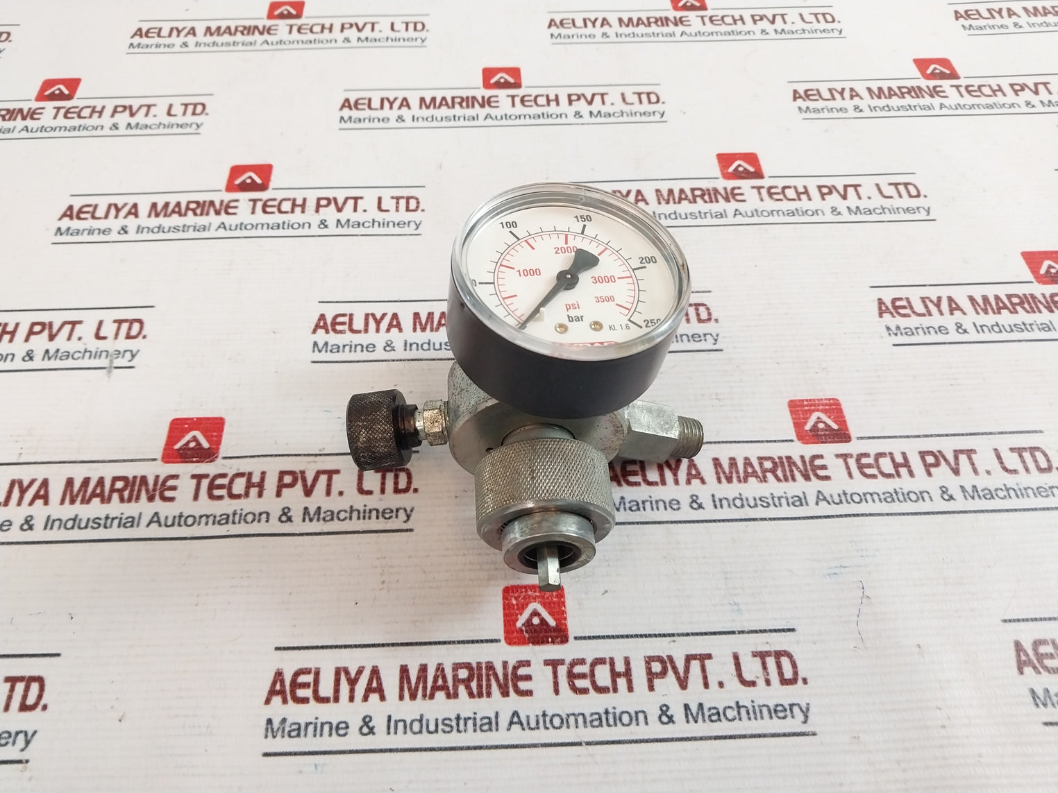 Hydac Kl.1.6 Pressure Gauge Kit 0-250 Bar
