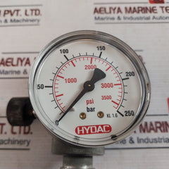 Hydac Kl.1.6 Pressure Gauge Kit 0-250 Bar