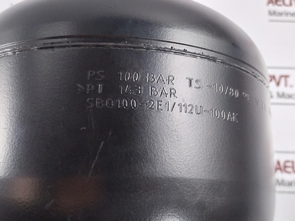 Hydac Sbo100-2E1/112U-100Ak Low Pressure Diaphragm Accumulators