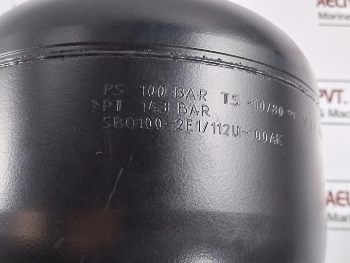 Hydac Sbo100-2E1/112U-100Ak Low Pressure Diaphragm Accumulators