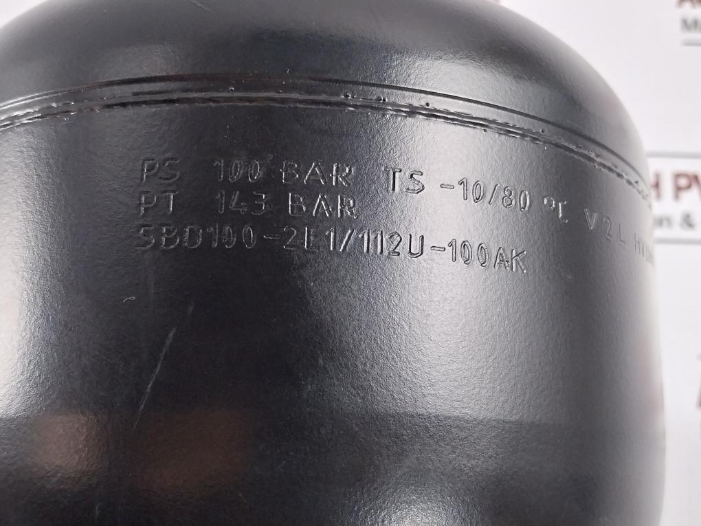 Hydac Sbo100-2E1/112U-100Ak Low Pressure Diaphragm Accumulators