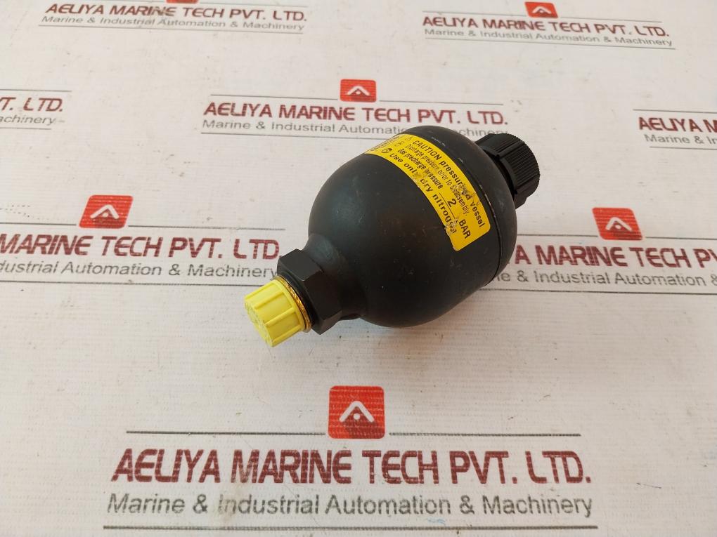 Hydac Sbo210-0,16E1/112W3W6-120Ft Diaphragm Accumulator 2Bar, Ps/Dp 120 Bar