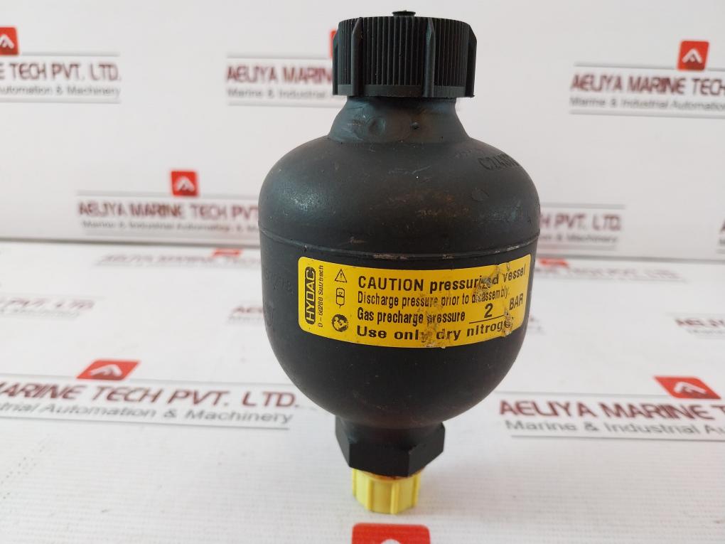 Hydac Sbo210-0,16E1/112W3W6-120Ft Diaphragm Accumulator 2Bar, Ps/Dp 120 Bar