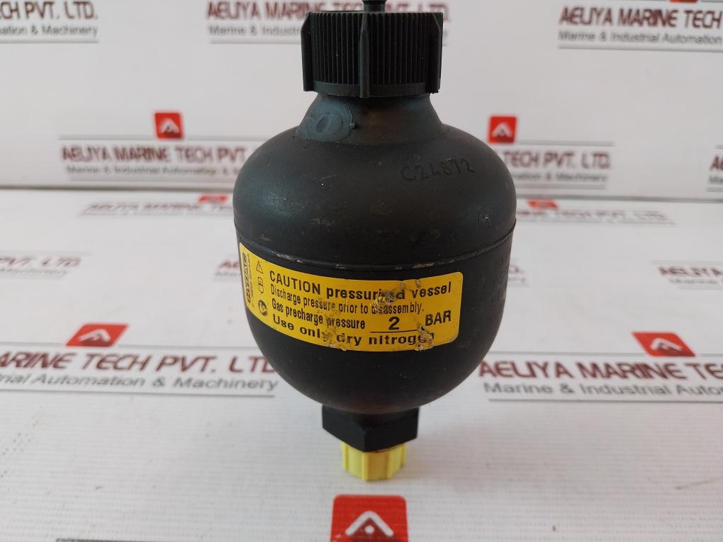 Hydac Sbo210-0,16E1/112W3W6-120Ft Diaphragm Accumulator 2Bar, Ps/Dp 120 Bar