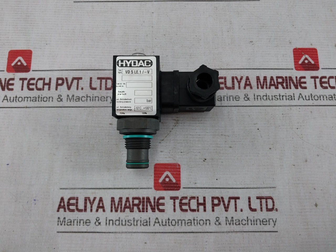 Hydac Vd 5 Le.1 /-v Clogging Indicator 115 V