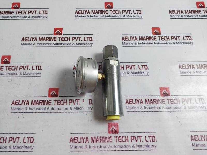 Hydac Ver4-trs11-5800 Block, Permanent 0 To 5800 Psi, 0 To 400 Bar