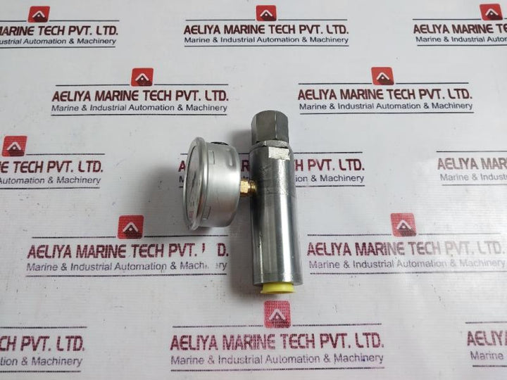 Hydac Ver4-trs11-5800 Block, Permanent 0 To 5800 Psi, 0 To 400 Bar