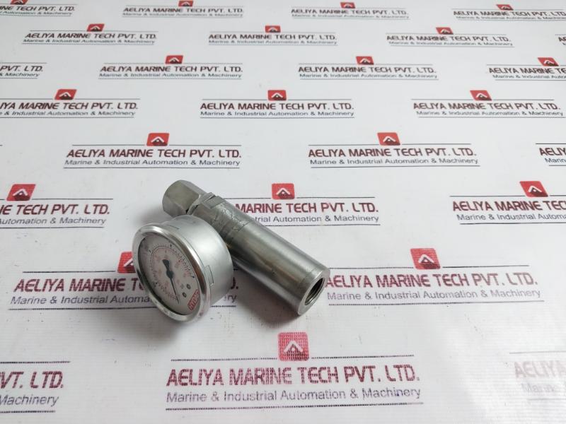 Hydac Ver4-trs11-5800 Block, Permanent 0 To 5800 Psi, 0 To 400 Bar