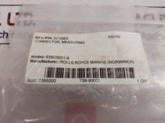Hydac 5210963 Connector 635Cs001-8