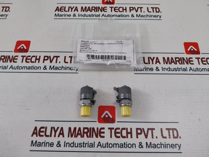 Hydac 6639211 Hydraulic Measuring Connector 635Xx001-8 6Oh