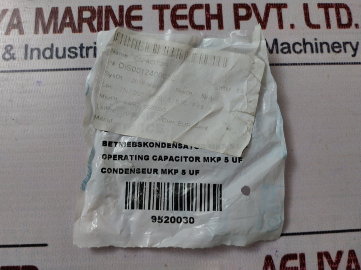 Hydra Mkp 5 ?F ±5% Operating Capacitor Dis0012400032
