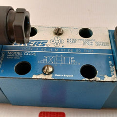 Hydraulic Directional Control Valve 350Bar Vickers Dg4V 3 6C H M U1 D6 60 En38