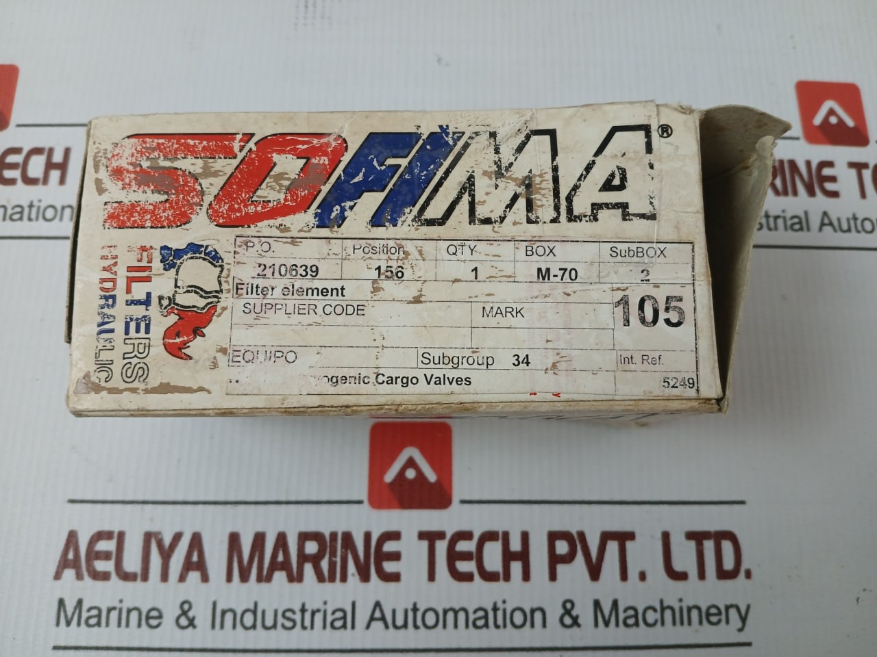 Hydraulic Filter Ch152Fv21 Sofima