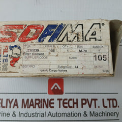 Hydraulic Filter Ch152Fv21 Sofima