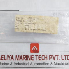Hydraulic Hex Nipple 002522.03100 Alliance