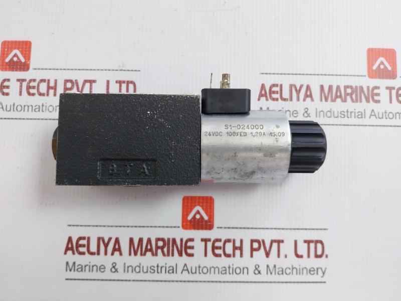 Hydraulic Solenoid Directional Control Valve 24Vdc 350Bar Parker D1Vw002Enjw91