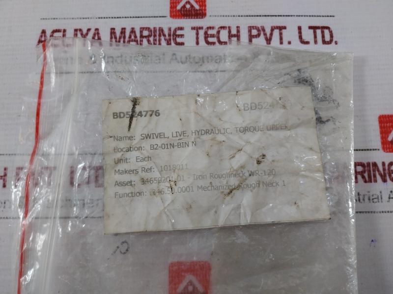 Hydraulics Live Swivel L30 For Torque Upper Mechanized Roughneck Wr-120