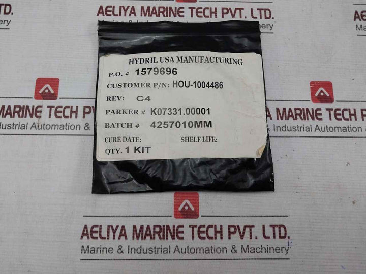 Hydril 1004486 Cj Seal For Drilling Column Valve Rev C4