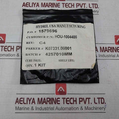 Hydril 1004486 Cj Seal For Drilling Column Valve Rev C4