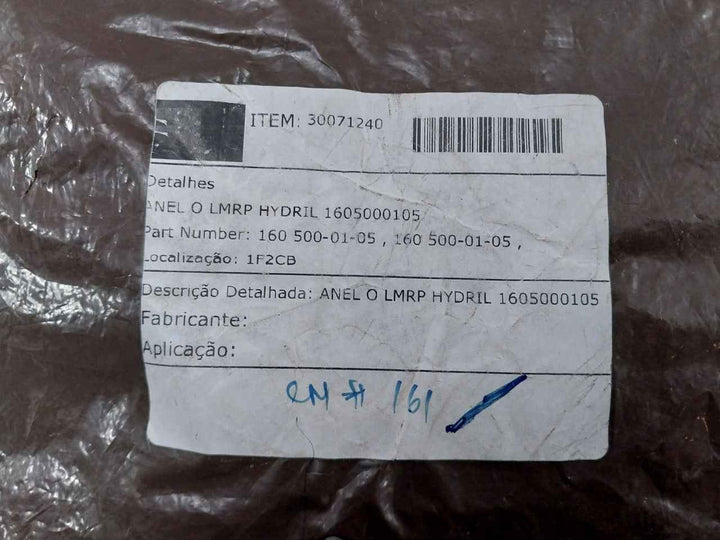 Hydril 160 500-01-05 Anel O Lmrp O-ring Rev A