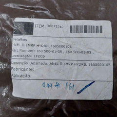 Hydril 160 500-01-05 Anel O Lmrp O-ring Rev A