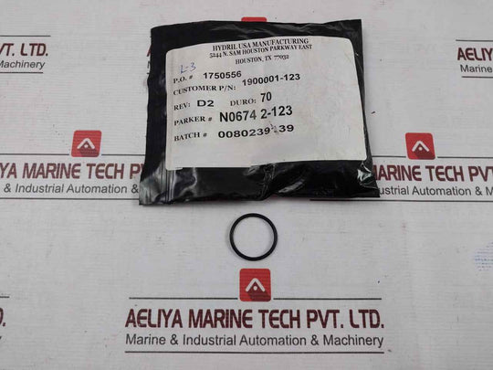 Hydril 1900001-123 O-ring 2-123 70 Duro Rev: D2