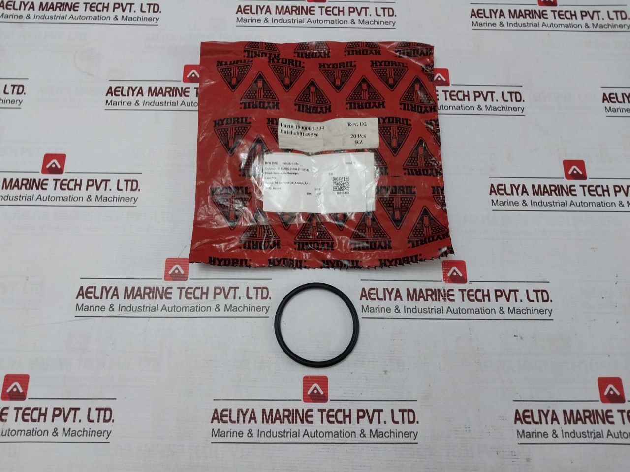 Hydril 1900001-334 O-ring 70 Duro 2-334 100-oh Ss042B