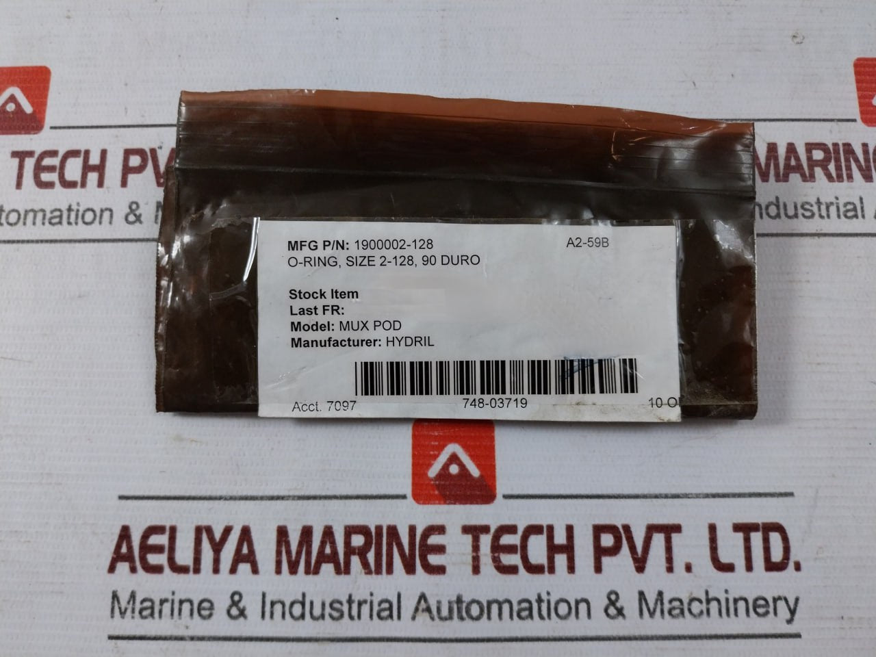 Hydril 1900002-128 O-ring Size 2-128 90 Duro