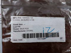 Hydril 1900002-130 O-ring 90 Duro 2-130