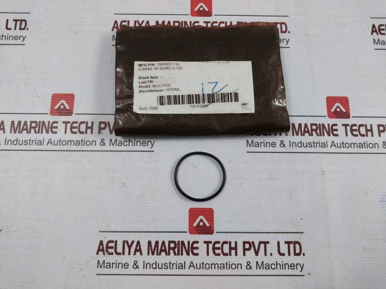 Hydril 1900002-130 O-ring 90 Duro 2-130