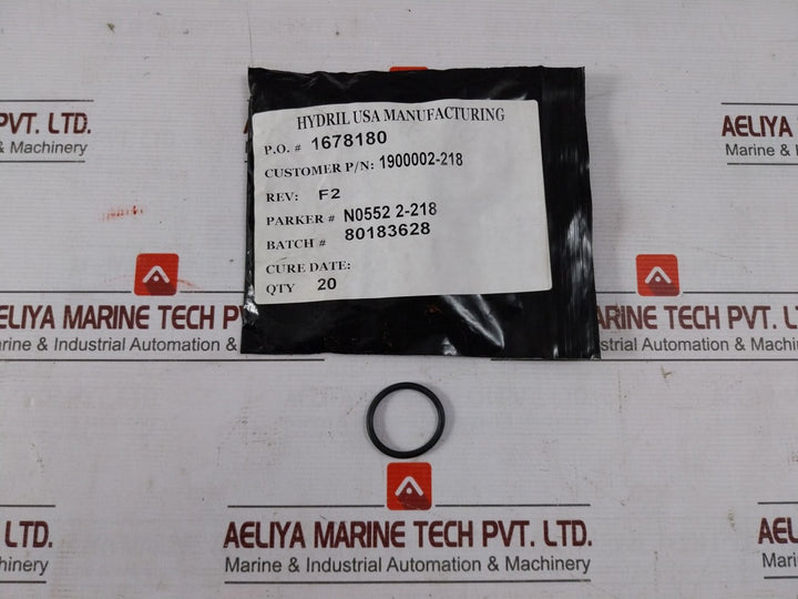 Hydril 1900002-218 O-ring Seal Size 2-218 90 Duro (1 Pack=20Pcs)